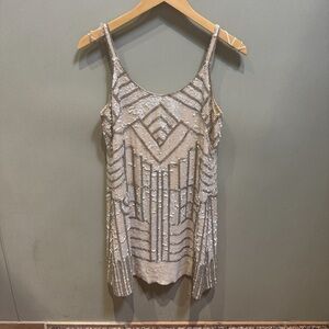 Sequin Embellished Dress by Parker - vintage
